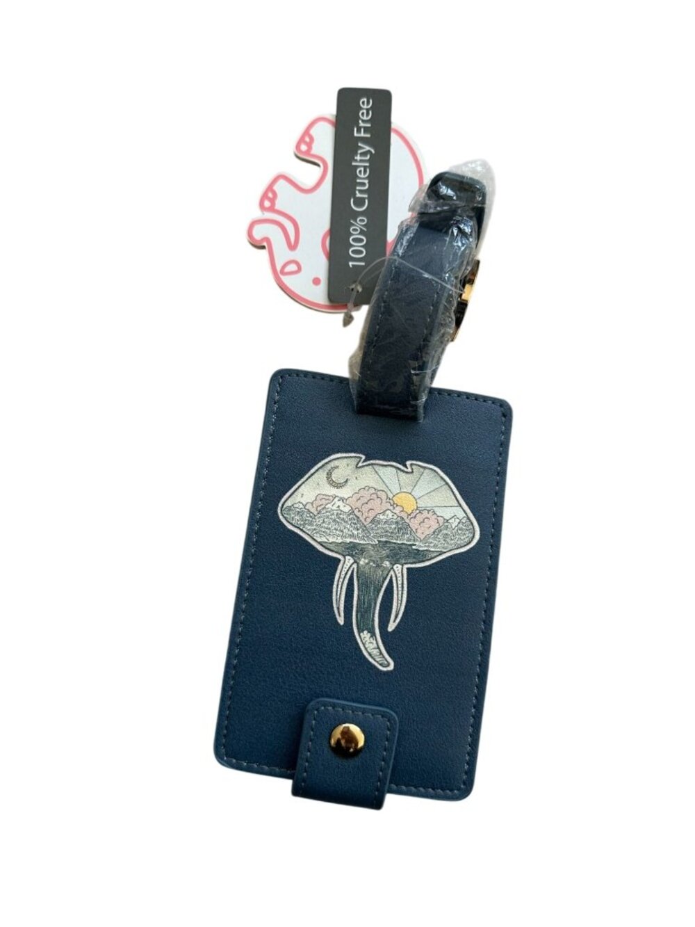 IVORYELLA Navy Blue Luggage Tag NEW without tags